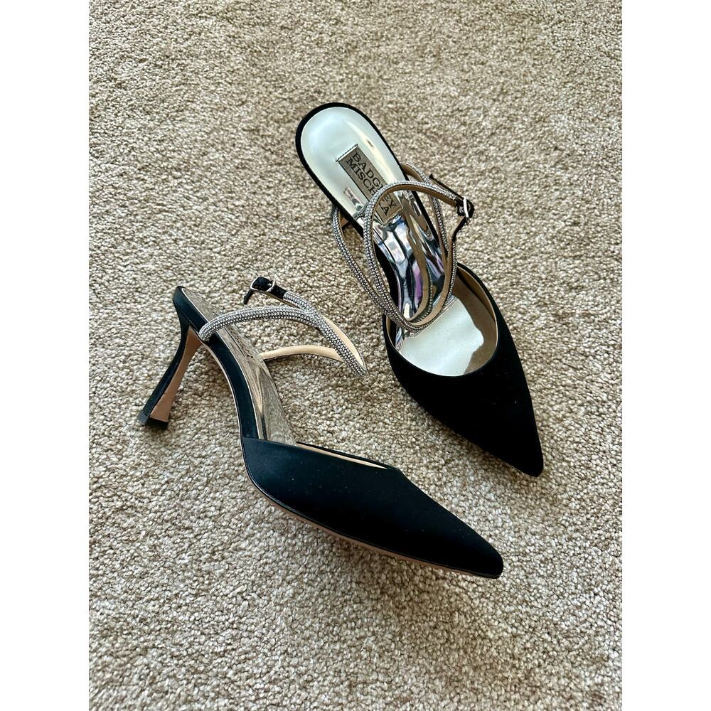Badgley Mischka Collection Kamilah Ankle Strap Pump Size 7.5
